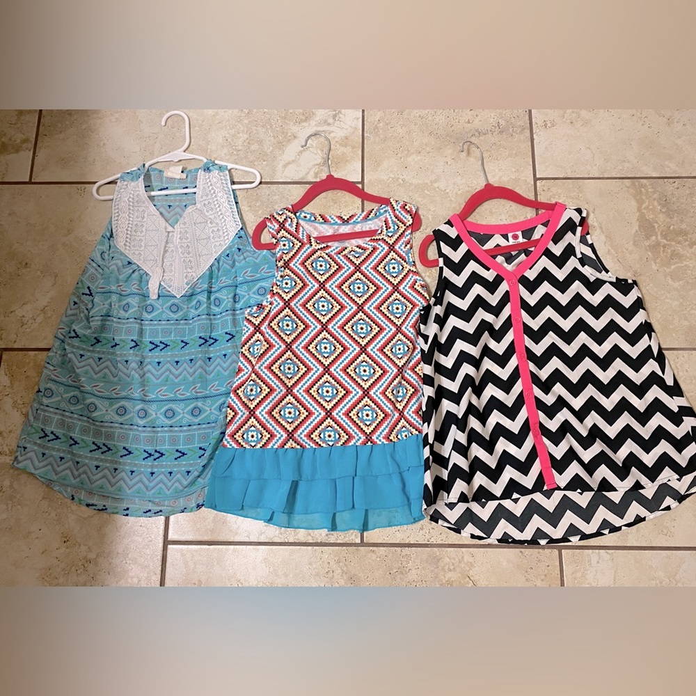 Shirt bundle 3pcs lot I short sleeve shirts I size 10/12